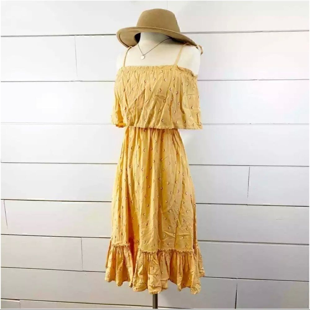 Beachgold Bali Alba Frankie Boho MIDI Dress